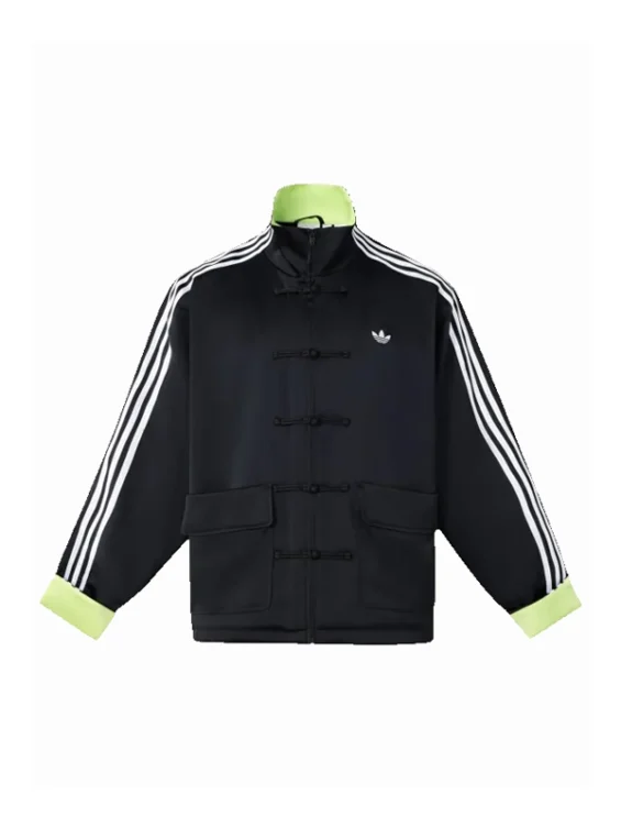 Chinese New Year Black Denim Jacket
