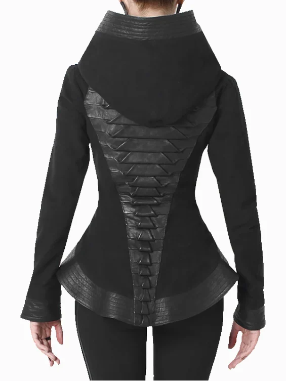 crocodile-hooded-wool-jacket