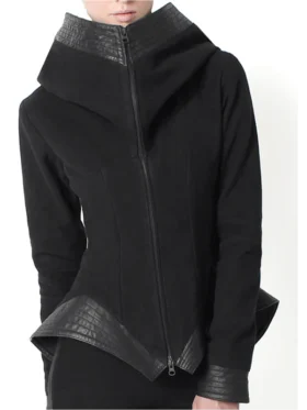 crocodile-hooded-wool-jacket