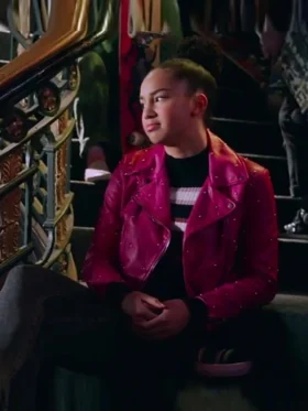 high-school-musical-gina-pink-biker-jacket
