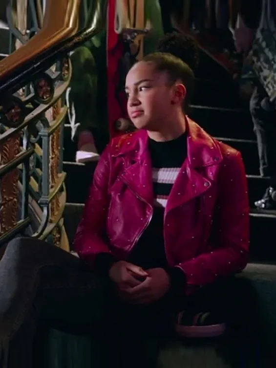 high-school-musical-gina-pink-biker-jacket