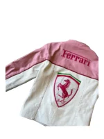 womens-ferrari-pink-leather-jacket