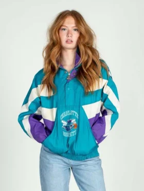 Vintage Charlotte Hornets Starter Jacket