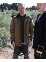 Aaron Paul Breaking Bad Jesse Pinkman Brown Cotton Jacket