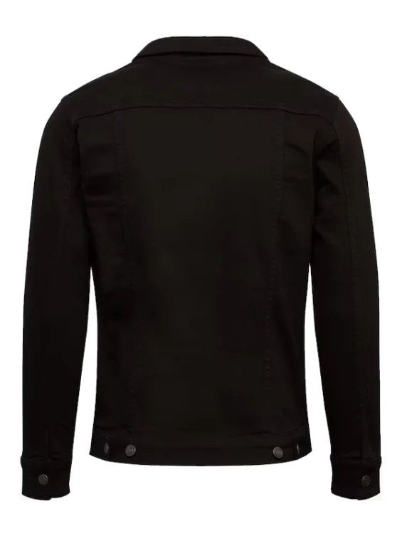 Black Denim jacket for men and women