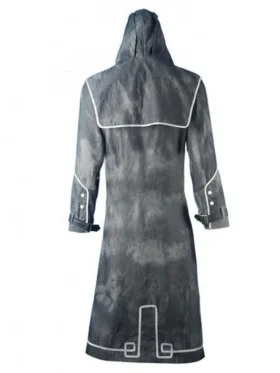 Dishonored Corvo Attano Black Leather Coat