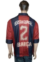 CJ x Nike x FC Barcelona Retro 2000 01 Home Skeleton Jersey