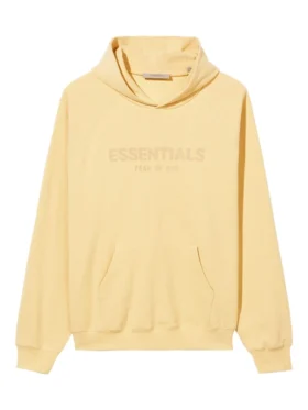 Fear Of God Essentials Logo Print Hoodie