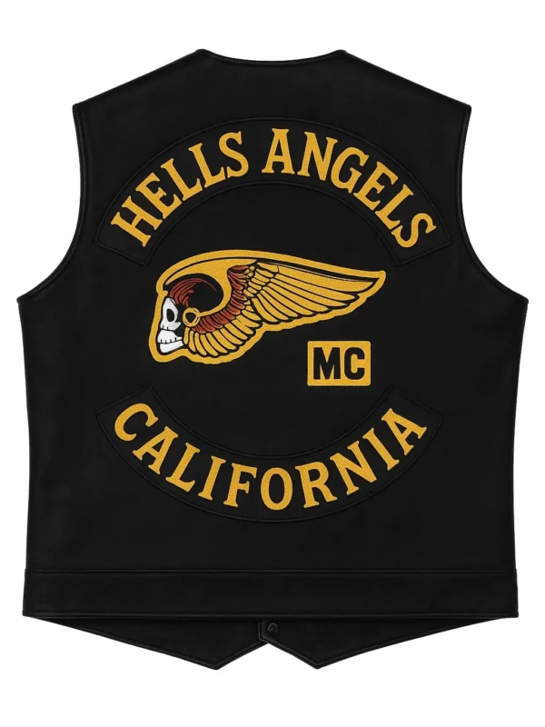 Hells Angels California Leather Vest