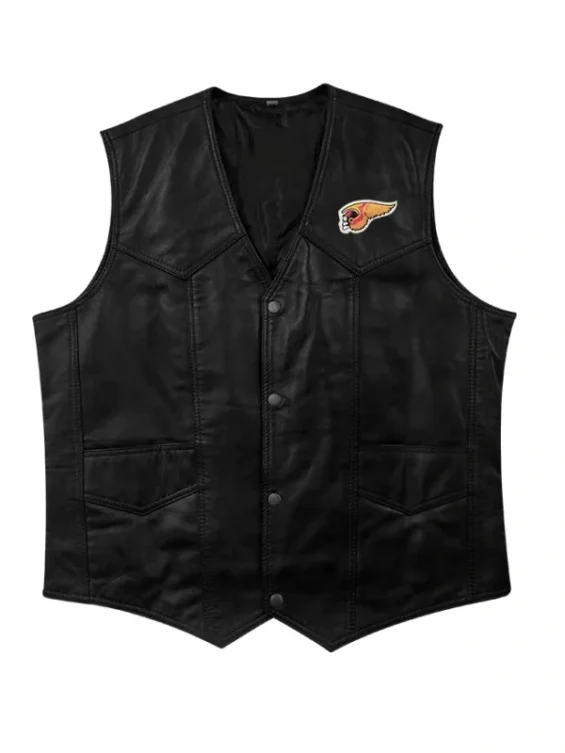 Premium California Hells Angels Black Leather Vest: Quality & Craftsmanship Hells Angels California Leather Vest