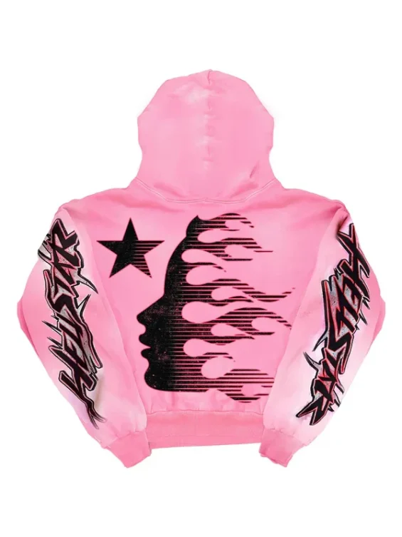 Hellstar-Brainwashed-Without-Brain-Hoodie-Pink