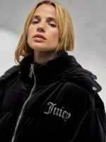 Juicy-Couture-Black-Rosalia-Hooded-Puffer-Jacket