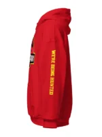 Jurassic Park Logo Womens Red Hoodie