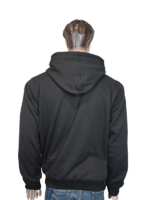 Geedup Hoodie back view highlighting the clean minimalist design and superior fabric drape.
