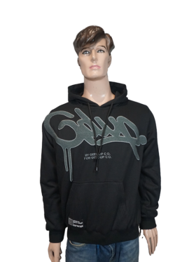 Geedup Hoodie front view featuring the signature bold logo embroidery and a premium heavy-weight finish.