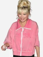 Millie Bobby Brown The Electric State Pink Jacket