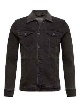 Unisex Grey Denim Jacket