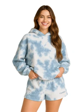 Unisex Minimalist Hoodie - blue
