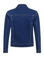 blue denim jacket​
