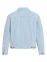 light blue denim jean jacket​