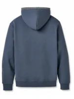 Back of the bright blue UGG Tasman hoodie.