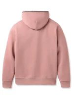 Back of the pastel pink UGG Tasman hoodie.