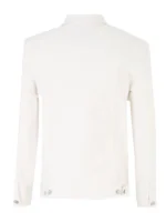 white denim jacket for men and women