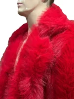 Boston Show Usher Red Fur Coat