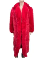 Boston Show Usher Red Fur Coat