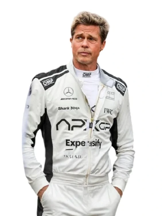 F1 The Movie Brad Pitt Tracksuit Jacket
