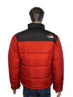 1996 Retro Nuptse Jacket back view highlighting the seamless shoulder yoke and uniform thermal distribution.