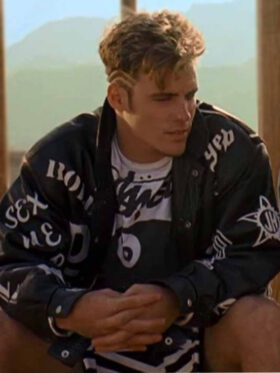 Cool-as-ice-Black-Bomber-jacket