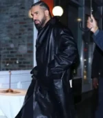 Drake-Vaffanculo-Leather-Coat-Black-