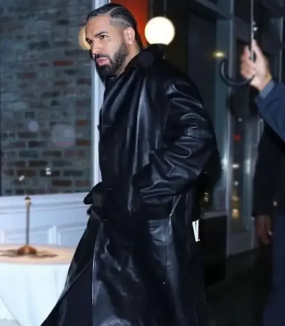 Drake-Vaffanculo-Leather-Coat-Black-