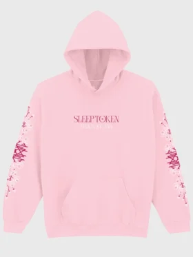 Even-In-Arcadia-Floral-Sleep-Token-Pink-Hoodie