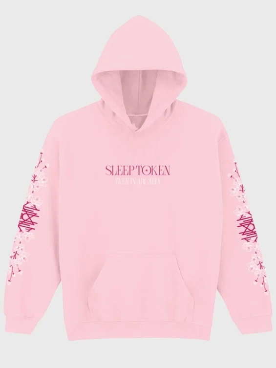 Even-In-Arcadia-Floral-Sleep-Token-Pink-Hoodie