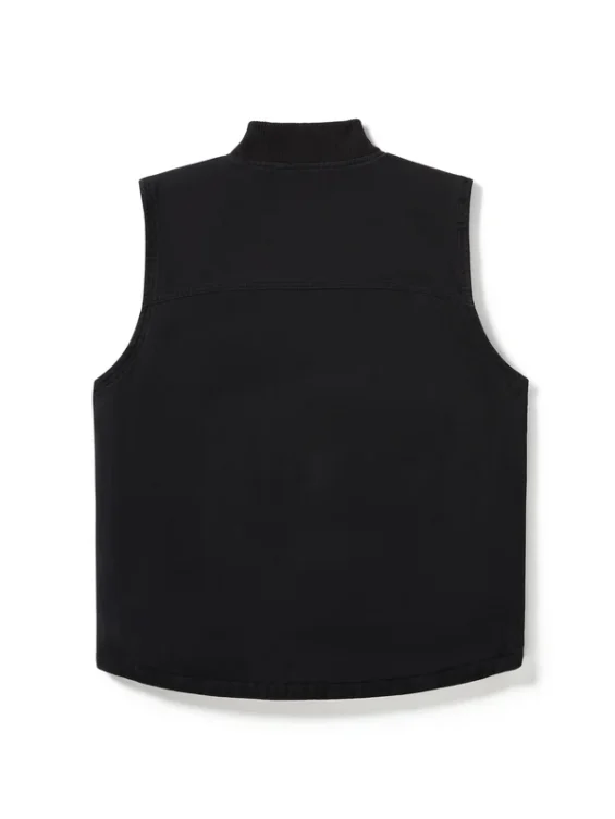 Harley-Davidson-x-Dickies-Quilted-Canvas-Vest-Black