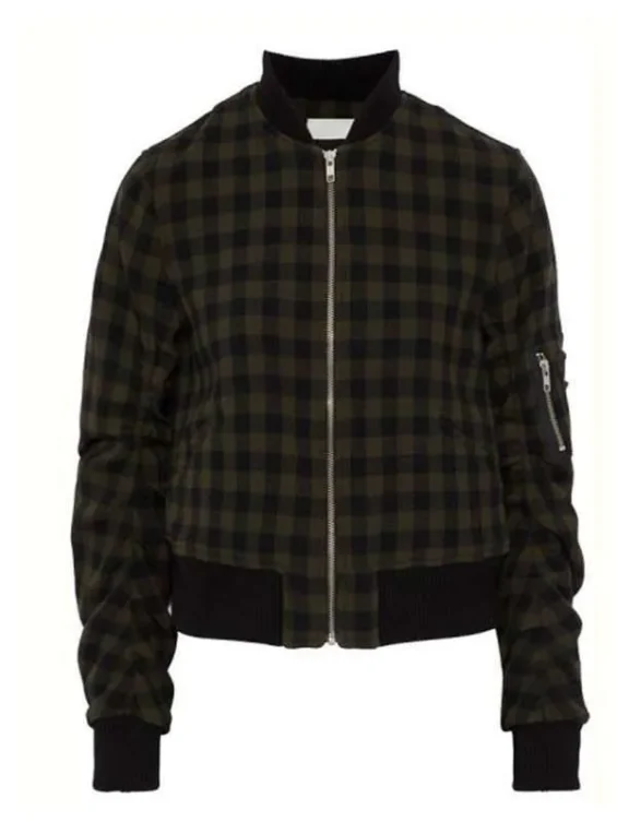 Inde Navarrette 13 Reasons Why Checked Jacket