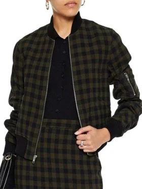 Inde Navarrette 13 Reasons Why Checked Jacket