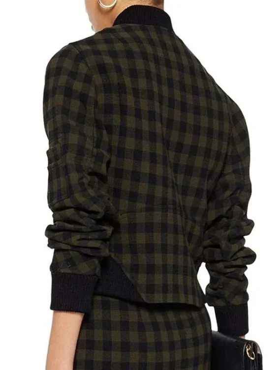 Inde Navarrette 13 Reasons Why Checked Jacket