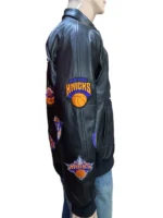 Kith & AVIREX For The New York Knicks Icon Leather Jacket