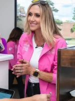 Lara Trump Pink Cotton Jacket