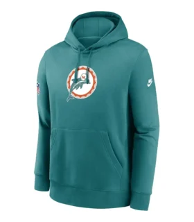 Mike McDaniel Miami Dolphins Team Issue Club Hoodie