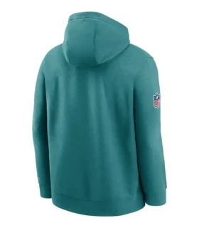 Mike McDaniel Miami Dolphins Team Issue Club Hoodie - Green