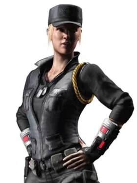 Mortal Kombat X Sonya Blade Leather Vest