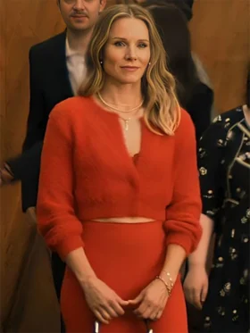 Nobody Wants This Kristen Bell Red Cardigan