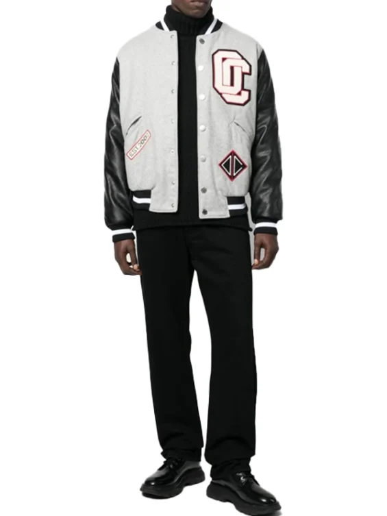 Opening Ceremony logo Embroidered Varsity Jacket