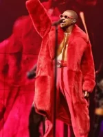 Past-Present-2024-Future-Tour-Usher-Red-Fur-Coat