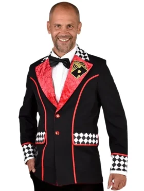 Poker Night Face Las Vegas Blazer