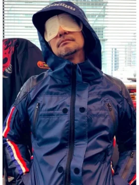 Sam Porter Bridges Death Stranding Jacket with cargo pockets and utility straps.